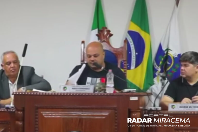 Presidente da Câmara, Hugo Fernandes, lamenta homologação de processo seletivo simplificado